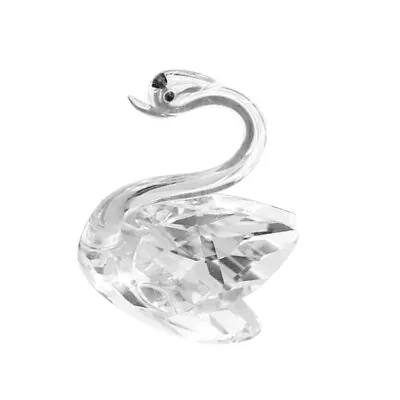Buy Crystal Ornaments Home Accessories European Style Swan • 7.99£