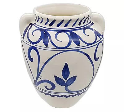 Buy Spanish Ceramic Hanging Urn Wall Pot 19 Cm X 16 Cm Handmade Ceramic Pottery • 24.99£