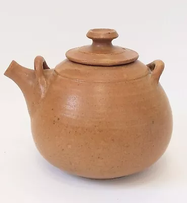 Buy JOHN VIRANDO, (ex Briglin) Richmond Hill Studio Pottery, Teapot, SIGNED 1960's. • 49.95£