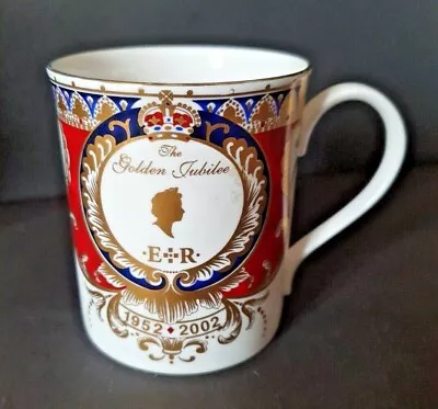 Buy Hudson Middleton Bone China Mug Celebrating The Queen's Golden Jubilee In 2002 • 8£