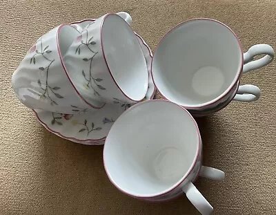 Buy Johnson Brothers Summer Chintz Pattern 6 Teacups And Saucers • 12£
