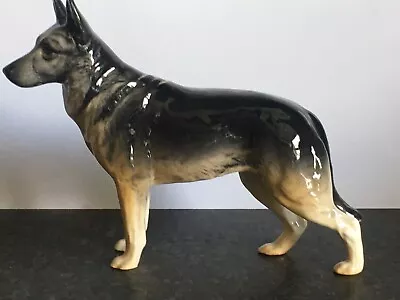 Buy Stunning  Vintage Beswick Porcelain Ch Ulrica Brittas Alsatian Dog Figure • 9.99£