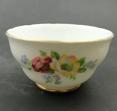 Buy Crown Regent Bone China Floral Bouquet Sugar Bowl - 10.5cm Diameter • 4.95£