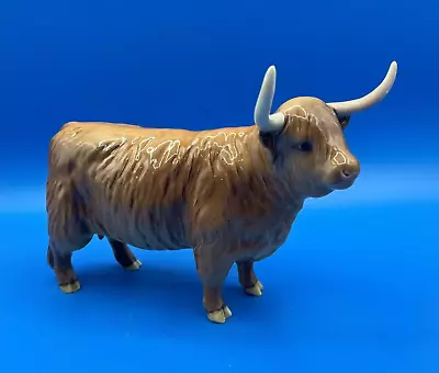 Buy Beswick England Figurine Of A Highland Cow #1740 Retired 1990 • 121.15£