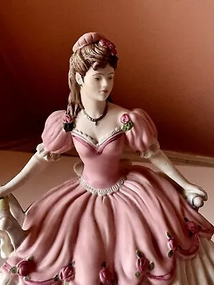 Buy Coalport Porcelain Age Of Elegance Royal Gala Figurine Perfect Condition 7  Tall • 16.99£