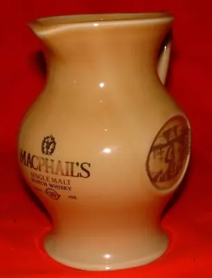 Buy MACPHAIL’S Scotch Whisky Pub Water Jug – Buchan Pottery Advertising Curling • 49.99£