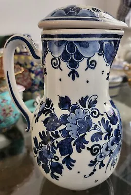 Buy Vintage Royal Delft 20th Century Faience Tankard, Zenith C1749 • 73£