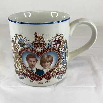 Buy Prince Charles Lady Diana Mug Midwinter Fine Tableware Commemorate Cup Vintage • 10.49£