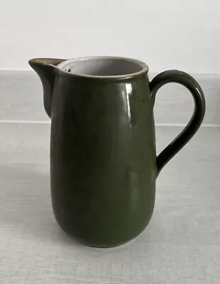 Buy Bourne Denby England Green Pottery Jug/ Coffee Pot No Lid • 21.34£