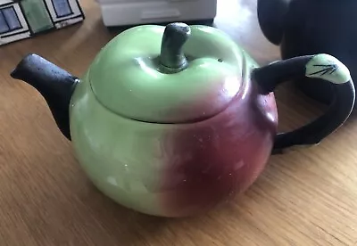 Buy Vintage Carlton Ware Apple Teapot • 17£