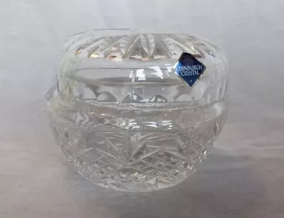 Buy Quality Edinburgh Crystal Lead Crystal Lidded Trinket Vanity Box  • 14.99£