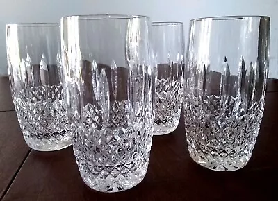 Buy Waterford Crystal Glenmede Highball Glasses 5 1/2 , Gothic Mark, Price Set Of 4 • 163.09£