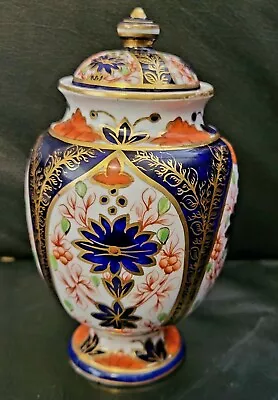 Buy Royal Crown Derby Old Imari Antique Ginger Jar Vase Gold 19th C Excellent Rare! • 213.41£