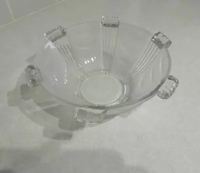 Buy Art Deco Glass Fruit Bowl • 7£