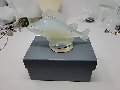 Buy Vintage Lalique Opalescent Glass Perch Figurine With Box • 512.55£
