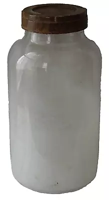 Buy Large Glass Jar – Bakelite Screw Cap Vintage • 9£