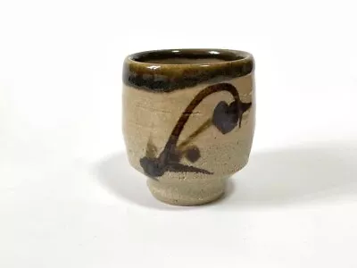 Buy Japanese Shoji Hamada Pottery Tea Cup Yunomi Tomobako Antique W/ Wooden Box F/S • 386.74£
