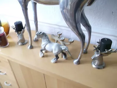 Buy Large Beswick Horses Grey • 65£