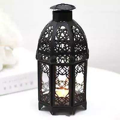Buy Decorative Candle Lantern Candelabra Metal Moroccan Lantern Candle Holder For • 8.22£