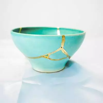 Buy Kintsugi Bowl Wabi Sabi Japanese Ceramic • 65.24£