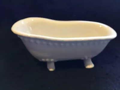 Buy Vintage Creamware Bath-Shaped Soap Dish. • 10£