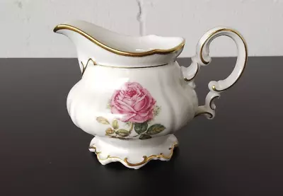 Buy Hutschenreuther Silvia Rose Fine Bavarian Porcelain 4  Creamer • 5.96£