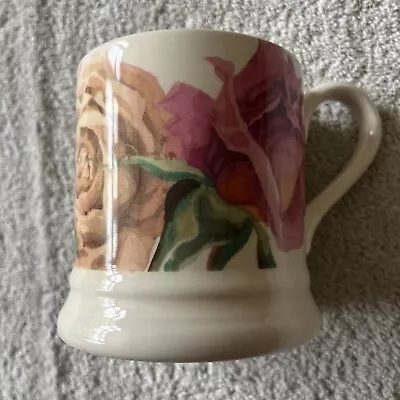 Buy Emma Bridgewater “peachy Pink And Golden Rose” Half Pint Mug - New. • 15.95£