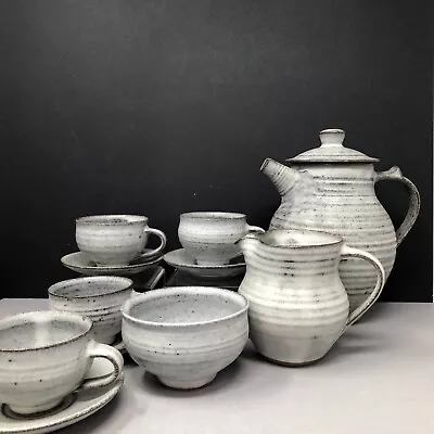 Buy Gwyn Hansenn-Pigott (1935-2013) Earthenware Coffee Set With Minor Damage #1819 • 200£