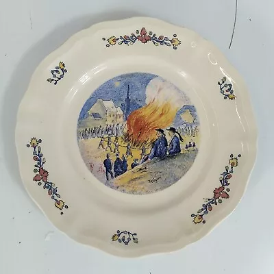 Buy Sarreguemines Plate Ma Bretagne Assiette Platter Brittany Ceramic Picture  • 7.99£