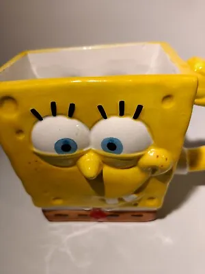 Buy SpongeBob SquarePants Ceramic Mug Coffee Cup 12 Oz Viacom 2003 Nickelodeon GUC • 13.98£