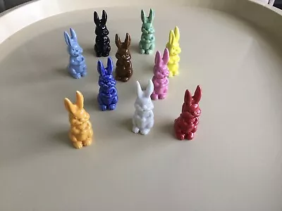 Buy WADE LAUGHING RABBITS- Full Set Whimsies X10 Different Colourways. Fair Pieces • 60£