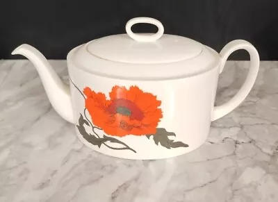 Buy Susie Cooper Wedgwood Corn Poppy Susie Cooper Design 5” Tea Pot Used VGC • 49.99£