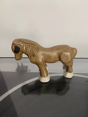 Buy Vintage Stoneware Shire Horse • 9£