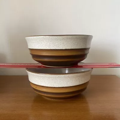 Buy Denby 2  Potter Wheel Dishes/Bowls  Cereal, Dessert, Excellent Condition • 14£