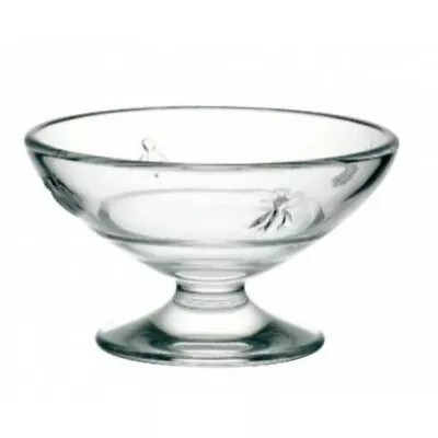 Buy La Rochere Glassware Bee Sundae Dish - 200ml - Ice Cream/Dessert Glass Bowl • 7.90£