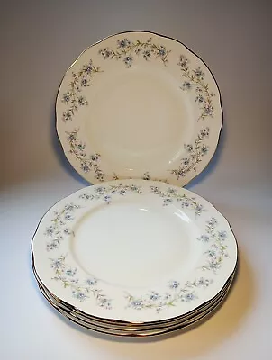 Buy 5 X Duchess Tranquility 9.5  Bone China Salad Dessert Plates • 20£