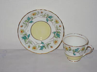 Buy Vintage Tuscan Fine English Bone China Demitasse Cup & Saucer England Flowers • 12.11£
