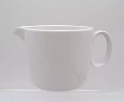 Buy Thomas Jug Porcelain Germany Plain White 8cm High 10cm Diameter #8 • 10£