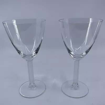 Buy Set Of 2 Lalique Phalsbourg Water Goblets 7 1/4  Tall • 121.15£