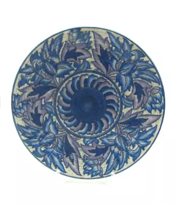 Buy Blue Peony Design Wall Plaque By Crown Ducal Signed Charlotte Rhead • 29.99£