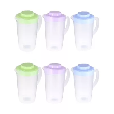 Buy  2 Pack Soybean Milk Juice Jug Cold Water Kettle Bottle Glass • 22.49£