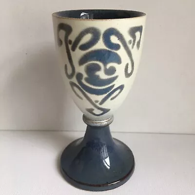 Buy Laugharne Pottery Stoneware Goblet/Chalice Cadw Welsh Handmade Game Of Thrones • 16.99£