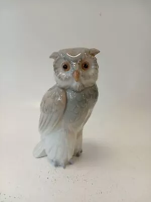 Buy Rare Vintage Nao Lladro 1979 Retired Grey White Owl Figurine Decorative Spain • 6.99£