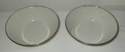 Buy Vintage J&G Meakin Lifestyle Speckled Brown Cereal Bowl X 2 Midwinter Creation • 19.99£
