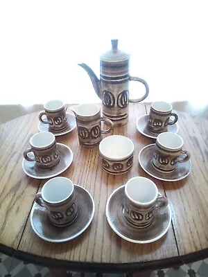 Buy 5 Ports Monastery Rye Coffee Set For 6 Guests. Never Used. 1970s Vintage Chic  • 35£