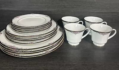 Buy Noritake Legendary Belle Empress China 3980 Service For 4 • 153.77£