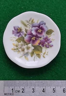 Buy Bone China Miniature Plate. Floral Design. • 1.99£