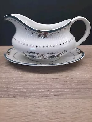 Buy Vintage Royal Doulton Old Colony Fine China Sauce Boat & Stand.  • 5.99£