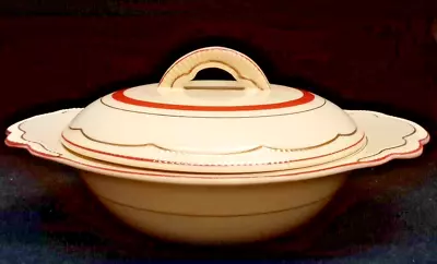 Buy Vintage 1930s? Clarice Cliff Newport Pottery Co 540076 Lidded Tureen Dish • 9.99£