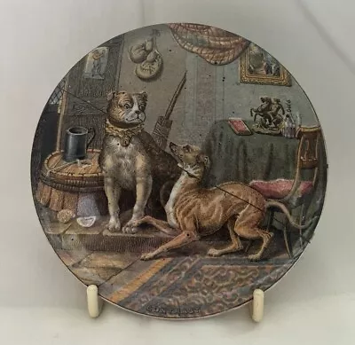 Buy PRATTWARE ‘Contrast’ Two Dogs Pot Lid (with Base) • 17.99£